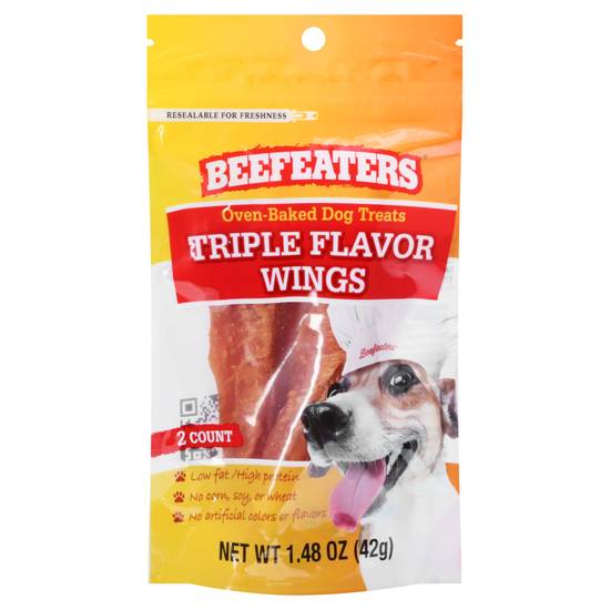 Beefeaters Oven-Baked Triple Wings Dog Treats