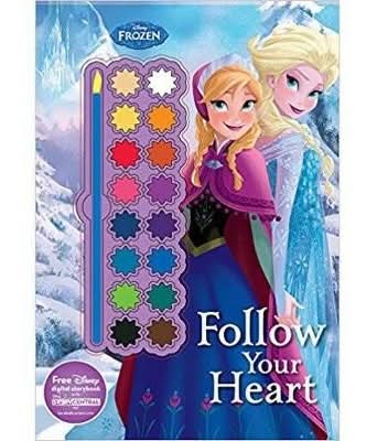Bendon Disney Frozen Paintbox Coloring & Activity Book, 7.75x10.75 in