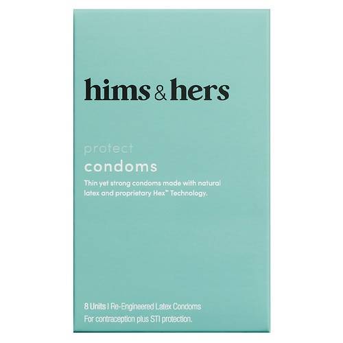 hims & hers Protect Condoms - 8.0 ea