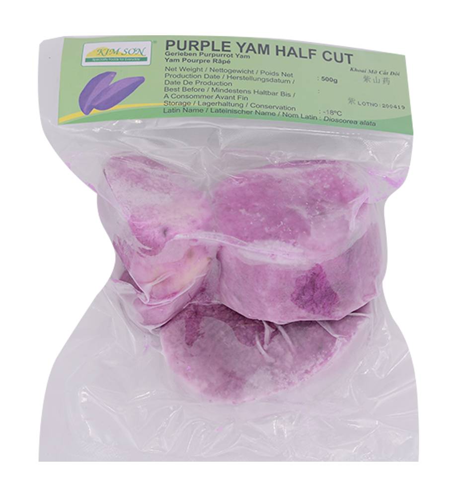 Kim Son Half Cut Purple Yam (500g)