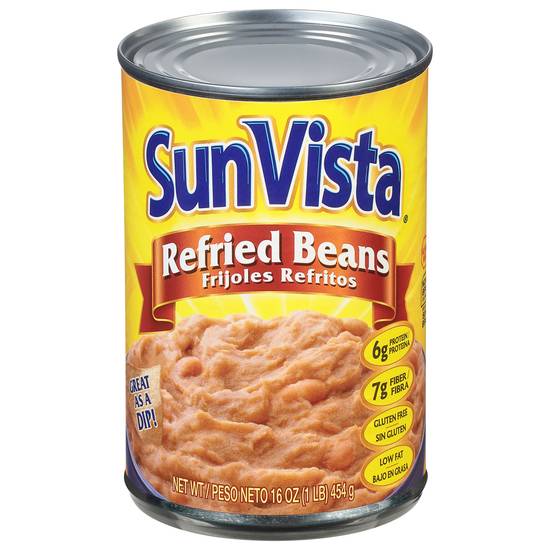 Sunvista Refried Beans (16 oz)