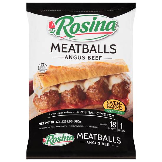 Rosina Meatballs Angus Beef (20 ct)
