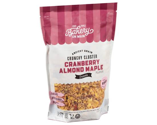 Bakery On Main · Gluten Free Cranberry Almond Maple Granola (11 oz)
