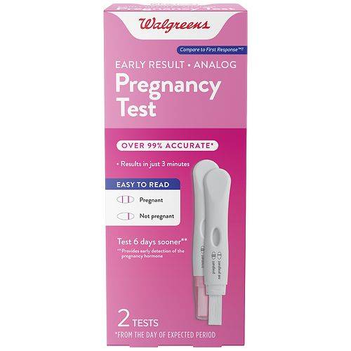 Walgreens Early Result Pregnancy Test - 2.0 ea