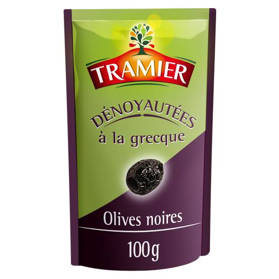 Tramier - Dénoyautées à la grecque olives noires