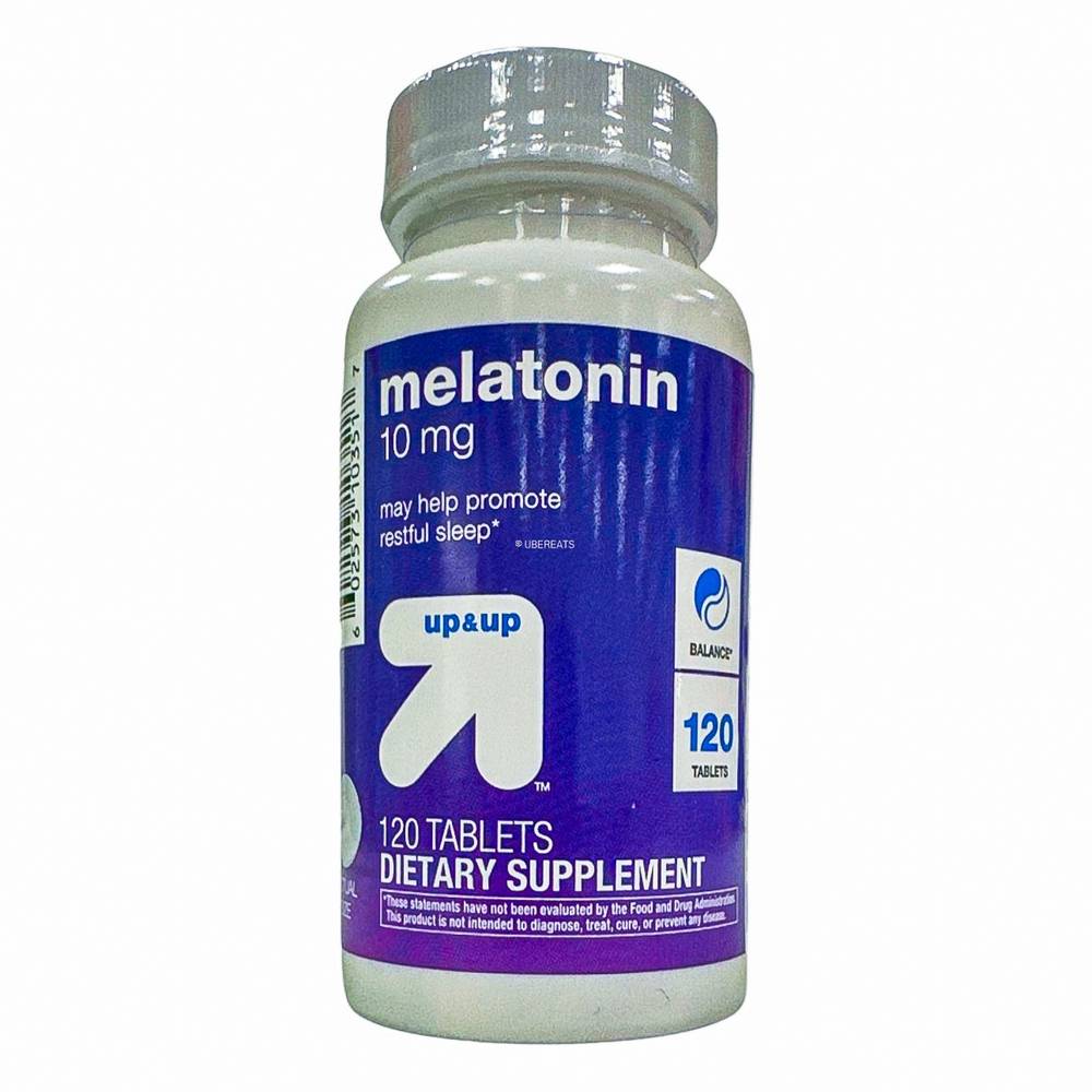 up&up Melatonin 10mg Tablets (120 ct)