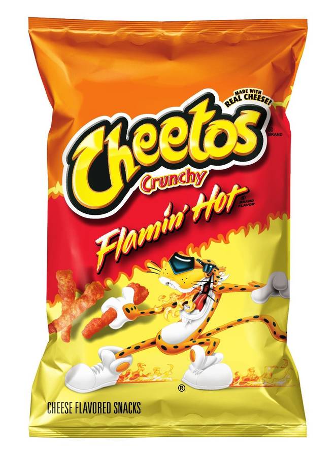 Cheetos Flamin' Hot Cheese Flavored Snacks
