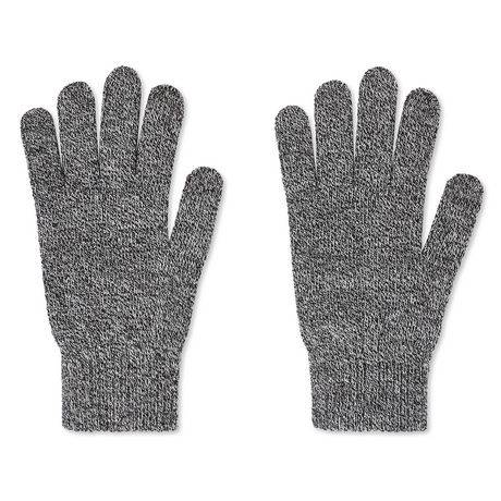 George Men's Texting Gloves, Grey