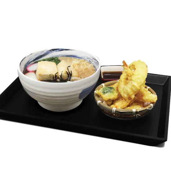 UDON WITH MIXED TEMPURA