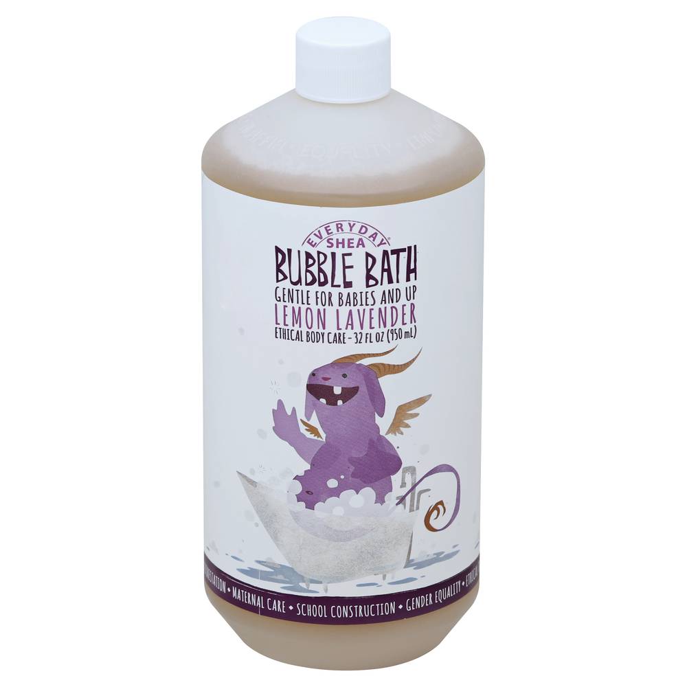 Everyday Shea Bubble Bath Lemon Lavender Gentle For Babies