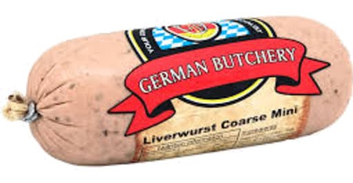 German Butchery Liverwurst Coarse Mini 150g