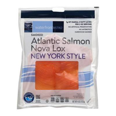 Waterfront Bistro New York Style Smoked Atlantic Salmon