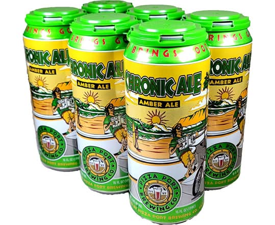 Pizza Port Brewing Company Chronic Ale 6 Pack 16oz Cans