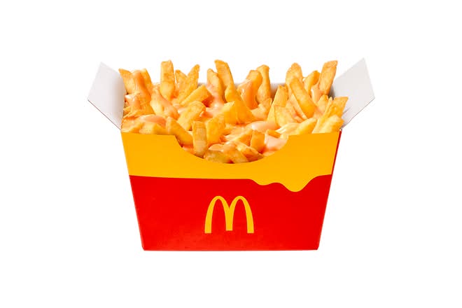 McFLAVOR® FRIES DOUBLE CHEDDAR FONDU