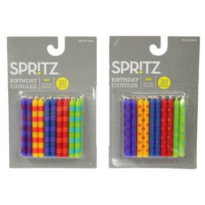 Spritz Birthday Candles (20 ct)