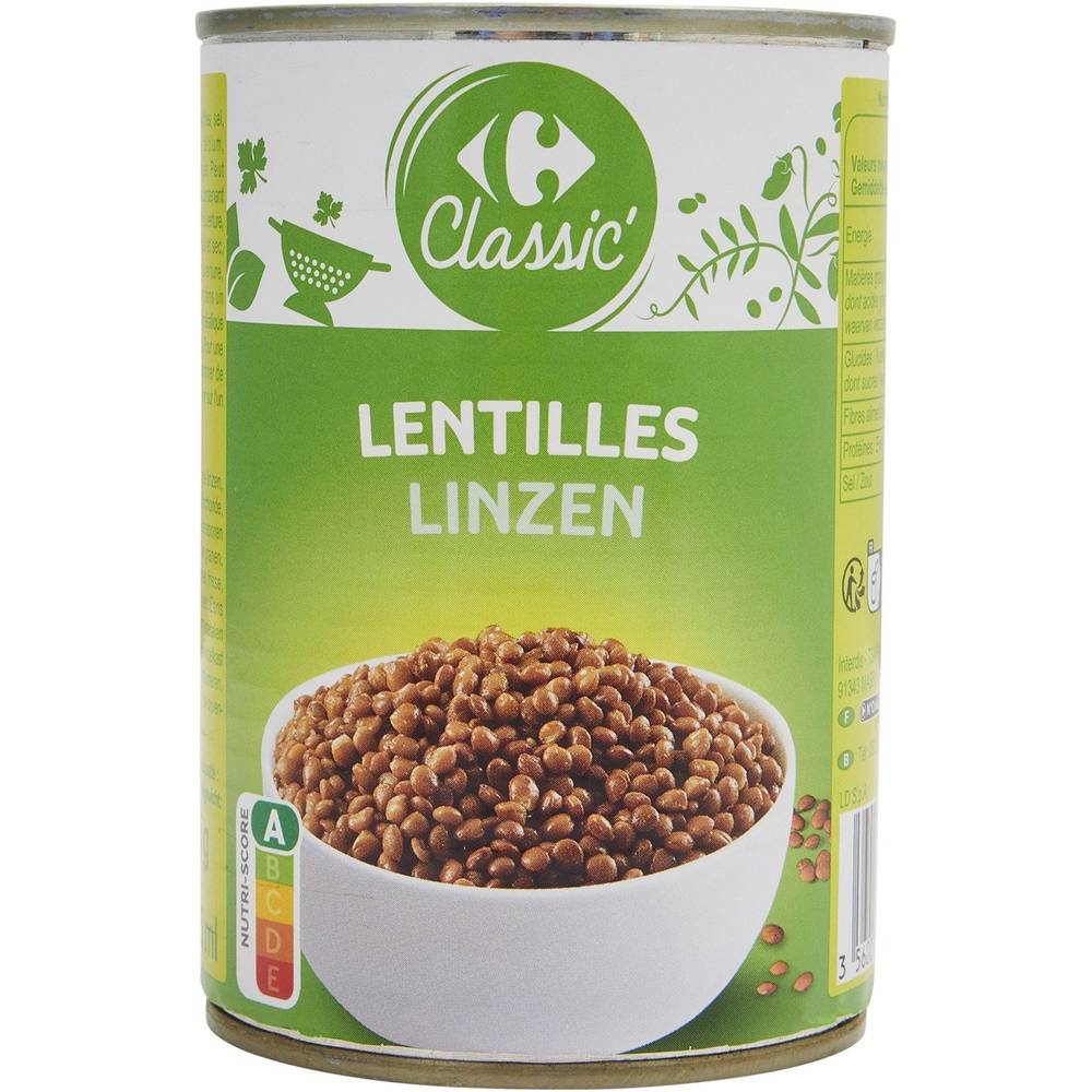 Carrefour Classic' - Lentilles (265g)