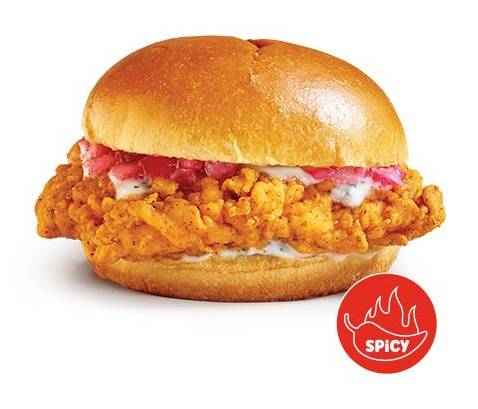Spicy Chicken Sandwich - Crispy Classic Chicken