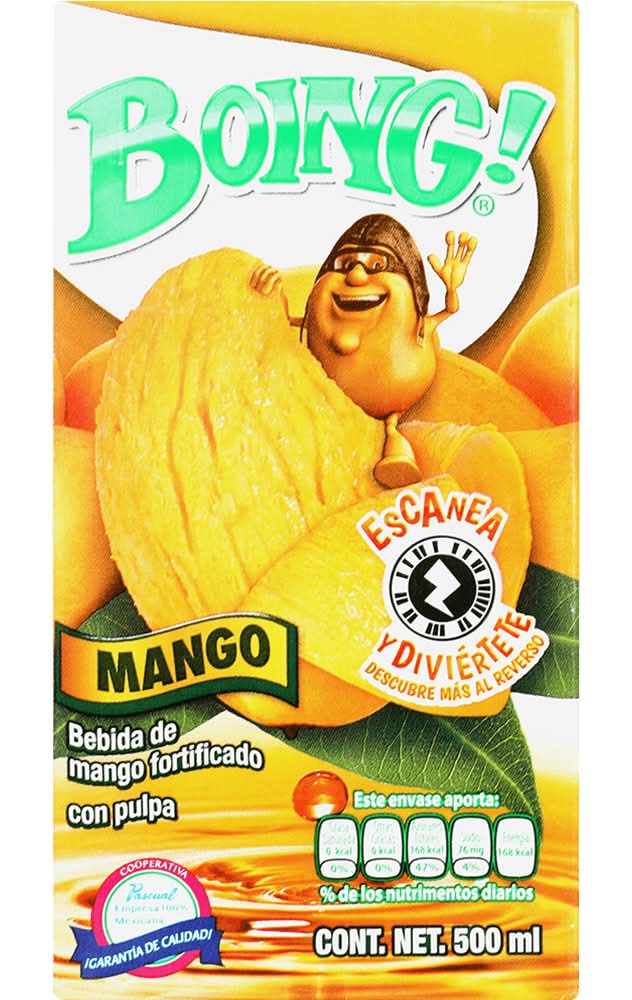 Boing · Bebida de pulpa de mango (500 ml)