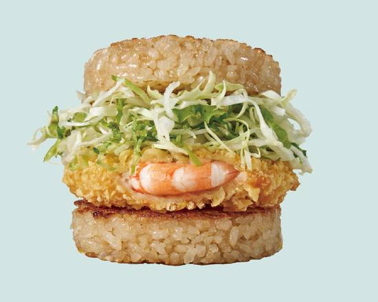 海味蝦排米堡 Rice Burger with Shrimp Chop