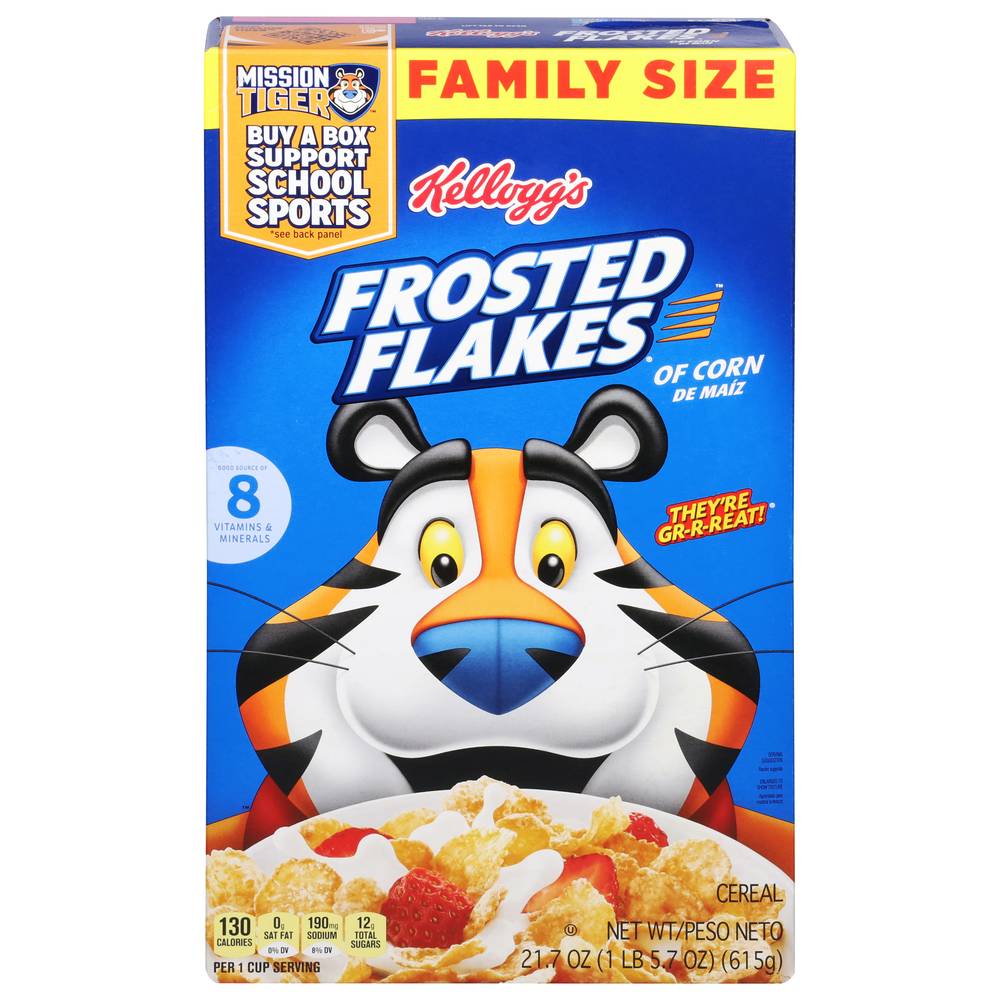 Kellogg's Original Frosted Flakes Cereal (21.7 oz)