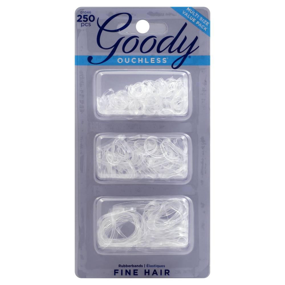 Goody Ouchless Fine Hair Rubberbands (250 ct)