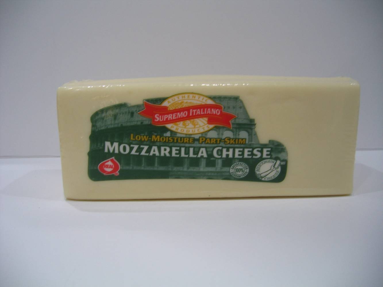 Supremo Italiano - Part Skim Mozzarella Cheese (1 Unit per Case)