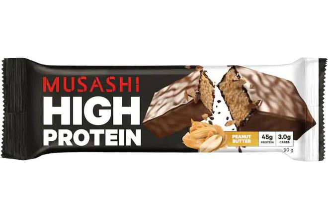 Musashi High Protein Peanut Butter 90g