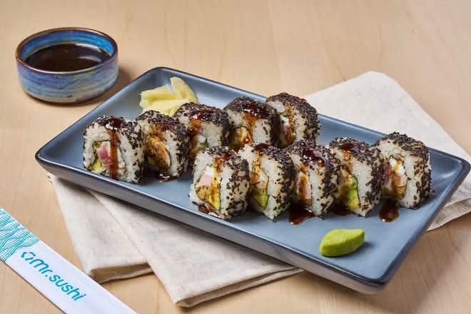 Sushi Spicy Tuna - Atún Picante con Teriyaki