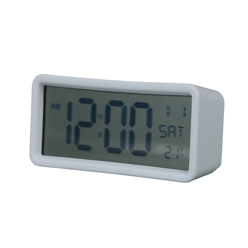 Reloj despertador blanco (1 pieza)