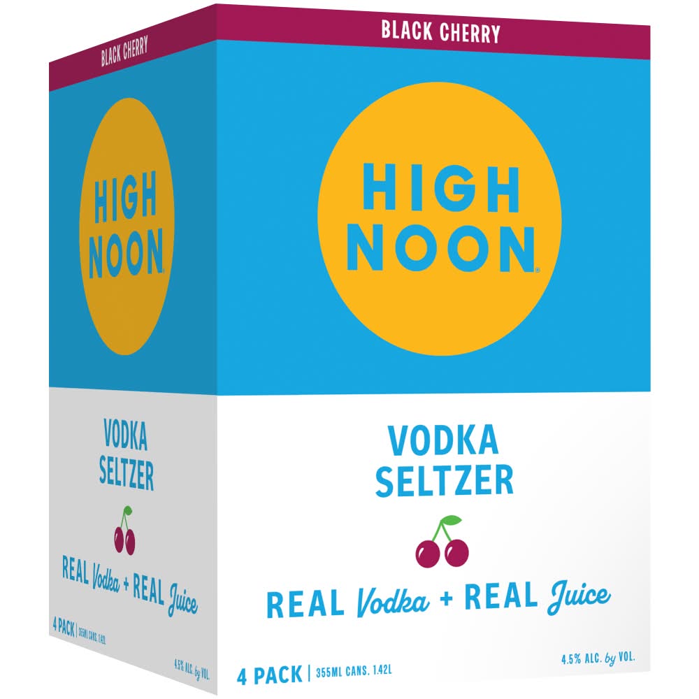 High Noon Gluten Free No Added Sugar Vodka Seltzer Delivery Near