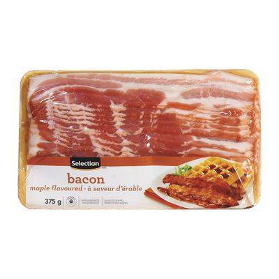 Selection bacon à l'érable (375 g) - maple flavoured bacon (375 g)