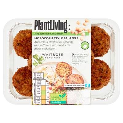 Plantliving: Moroccan Style Falafels (200g)