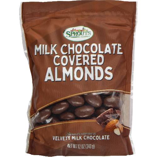 Sprouts Milk Chocolate Covered Almonds