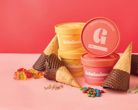 4 Pack Gelato Tubs