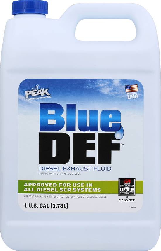 Bluedef Peak Diesel Exhaust Fluid