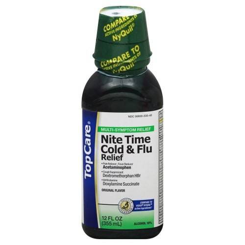 TopCare Nite Time Cold and Flu Relief (12 ml)