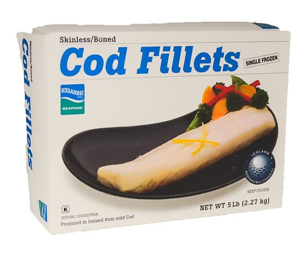 High Liner Foods Skinless Cello Cod Fillet (5 lbs)