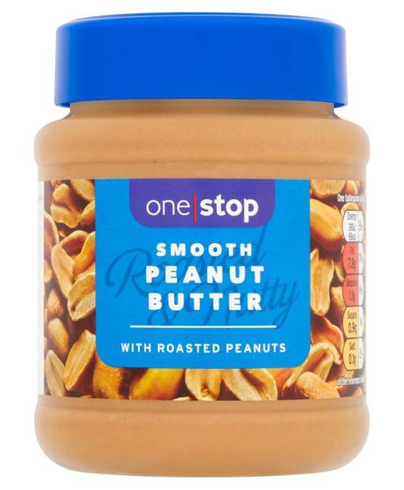 One Stop Smooth Peanut Butter 340g (395706)