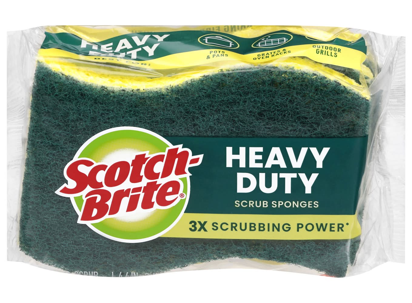 Scotch-Brite Heavy Duty Scrub Sponges (3 ct)