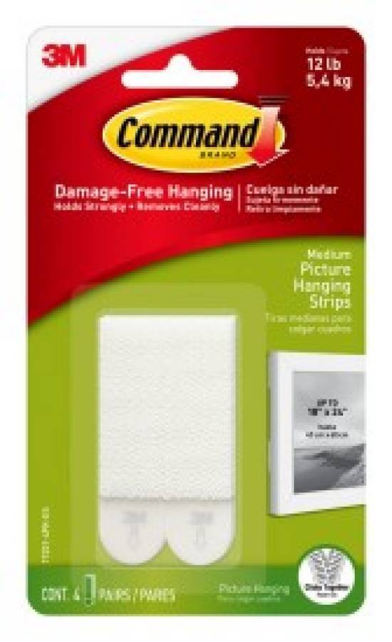 Command Picture Hanging Strips Medium (8 ct)