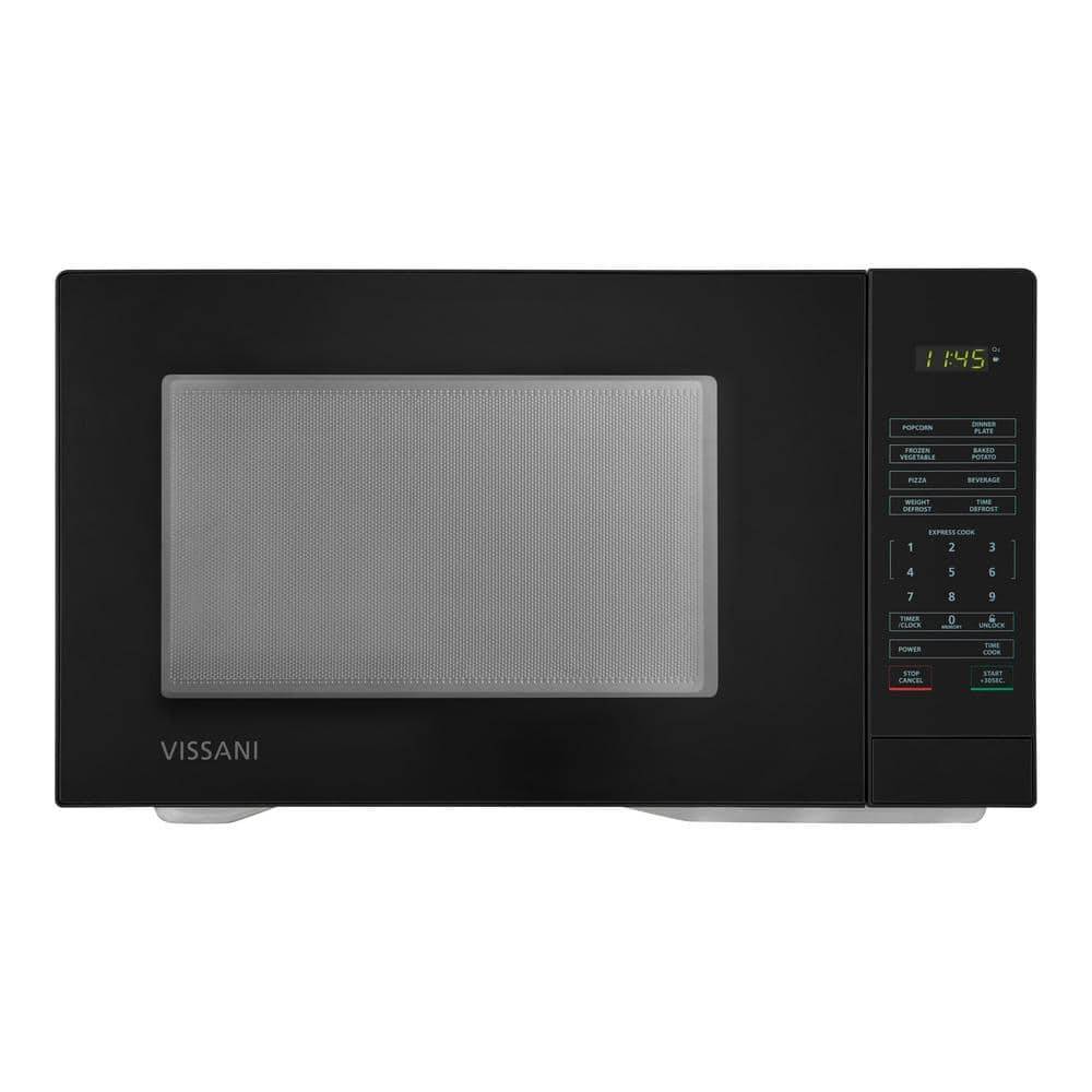 Vissani 1.1 Cu. Ft. Countertop Microwave Oven In Black