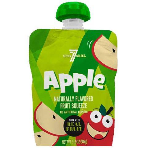 7-Select Apple Fruit Squeeze Pouch 3.2oz