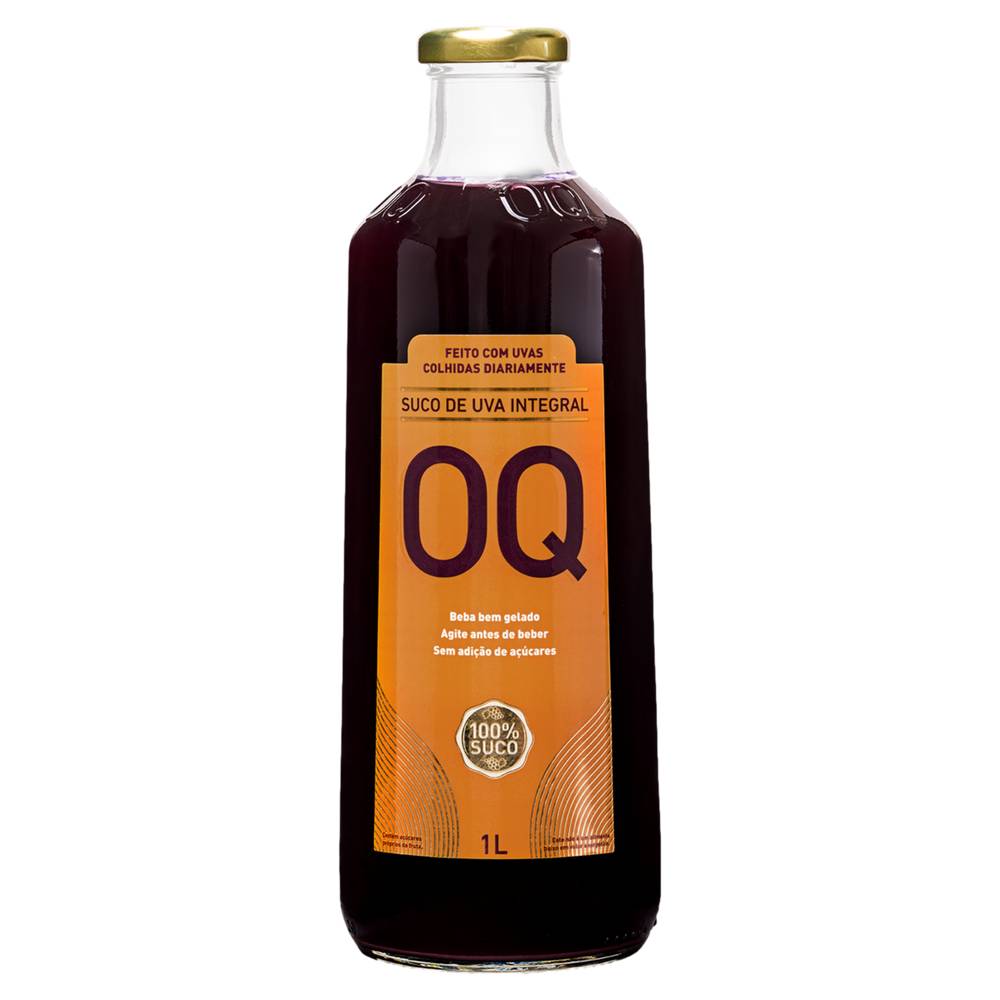 OQ suco de uva integral (1 L)