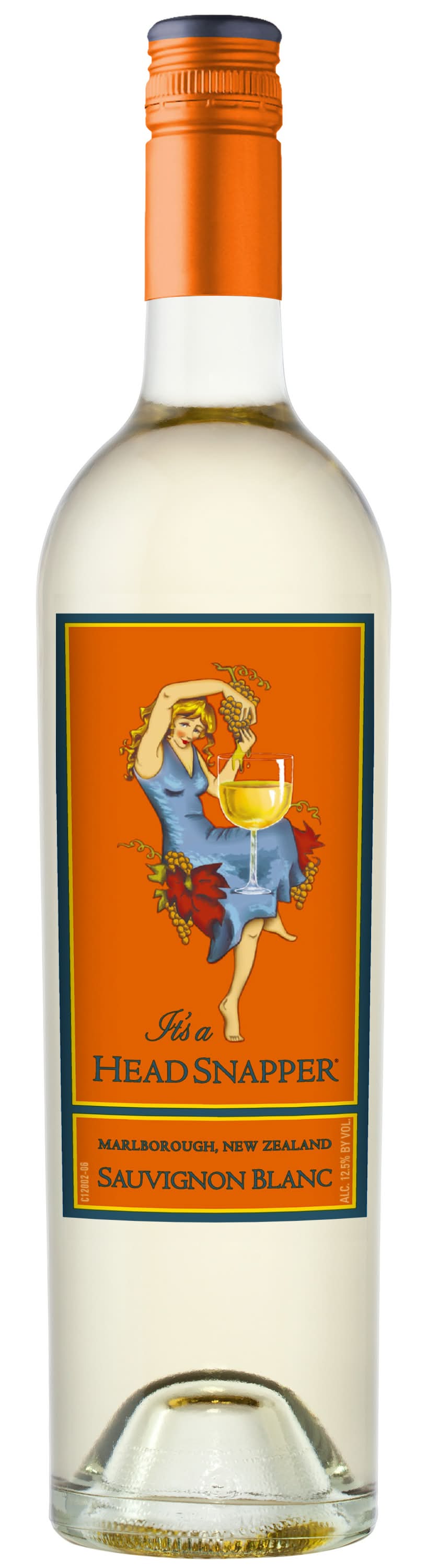 It's a HeadSnapper Sauvignon Blanc Wine (750 ml)