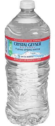 Crystal Geyser Spring Water 1L Bottle