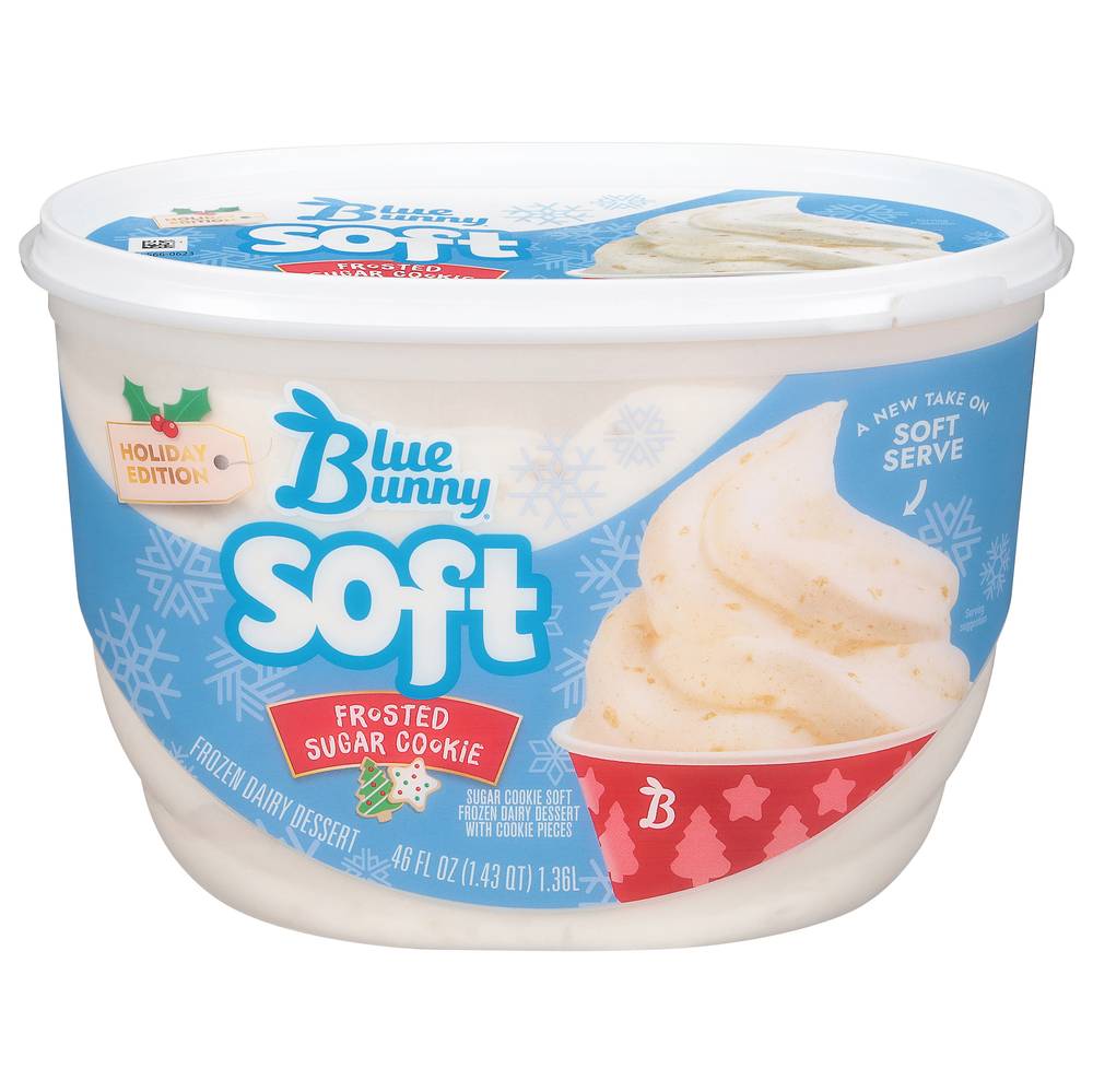 Blue Bunny Soft Frosted Sugar Cookie (46 fl oz)