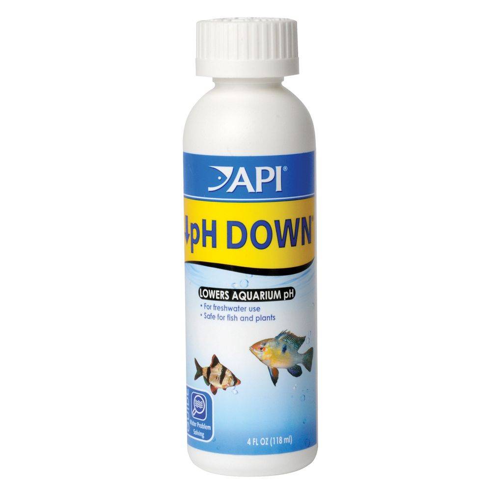 Api Ph Down Freshwater Aquarium Water Ph Reducing Solution 4-ounce Bottle