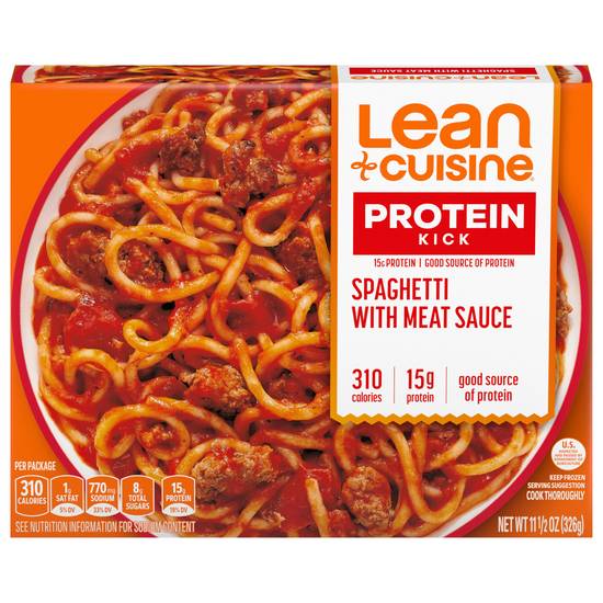 Lean Cuisine Spaghetti With Meat Sauce