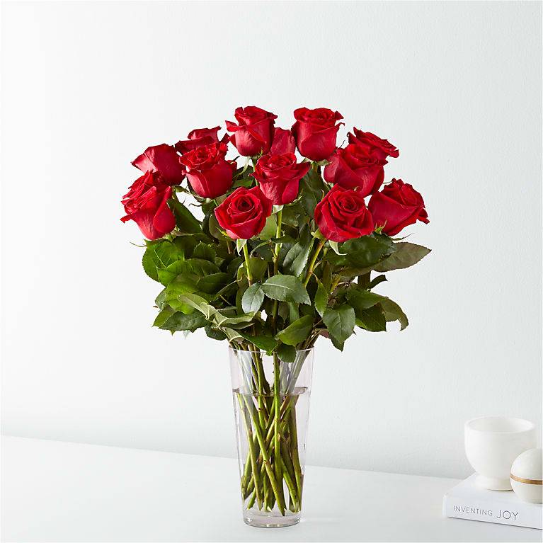 18 Long Stem Red Roses