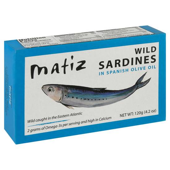Matiz Wild Sardines in Spanish Olive Oil (4.2 oz)